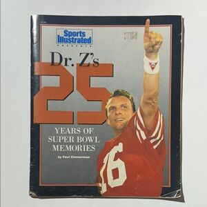 Vintage 1991 Sports Illustrated - Dr. Z’s 25 Years of Super Bowl Memories